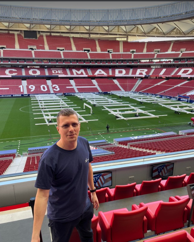 In vizita la Atletico Madrid