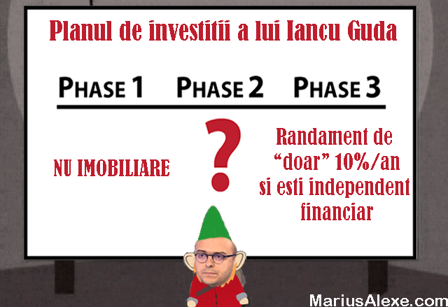 Planul de investitii a lui Iancu Guda