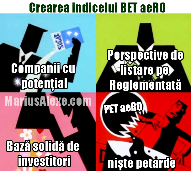Crearea indicelui BET aeRO