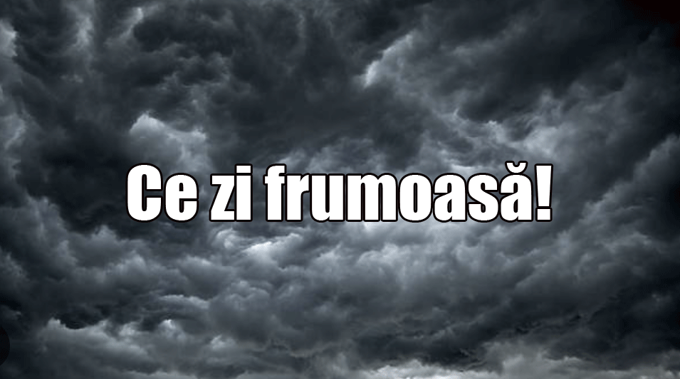 Ce zi frumoasa a fost azi