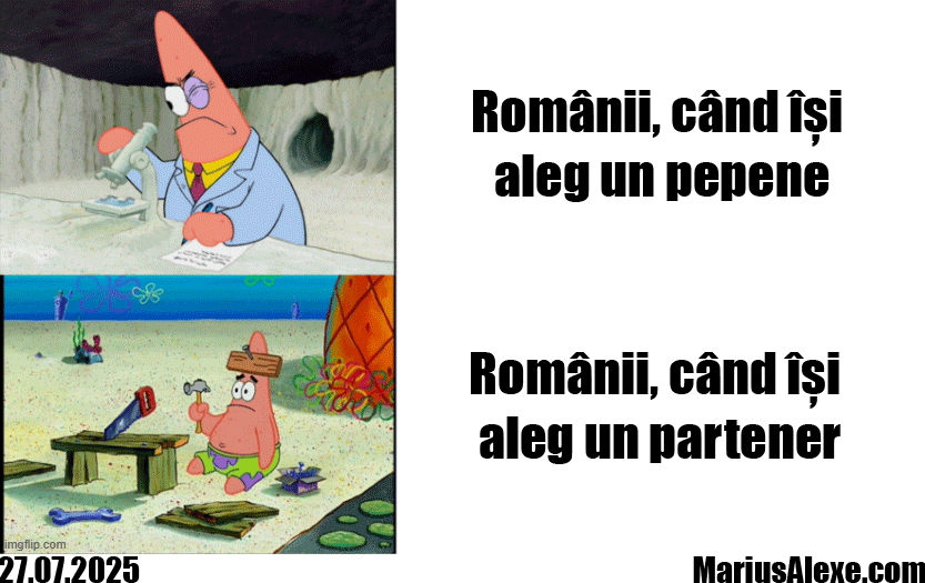 Romanii cand aleg un pepene vs partener