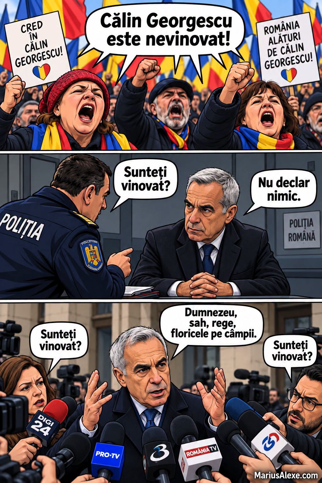 Tu, dacă ai fi acuzat pe nedrept, cât de tare ai țipa că ești nevinovat și câte dovezi ai aduce ca să te…