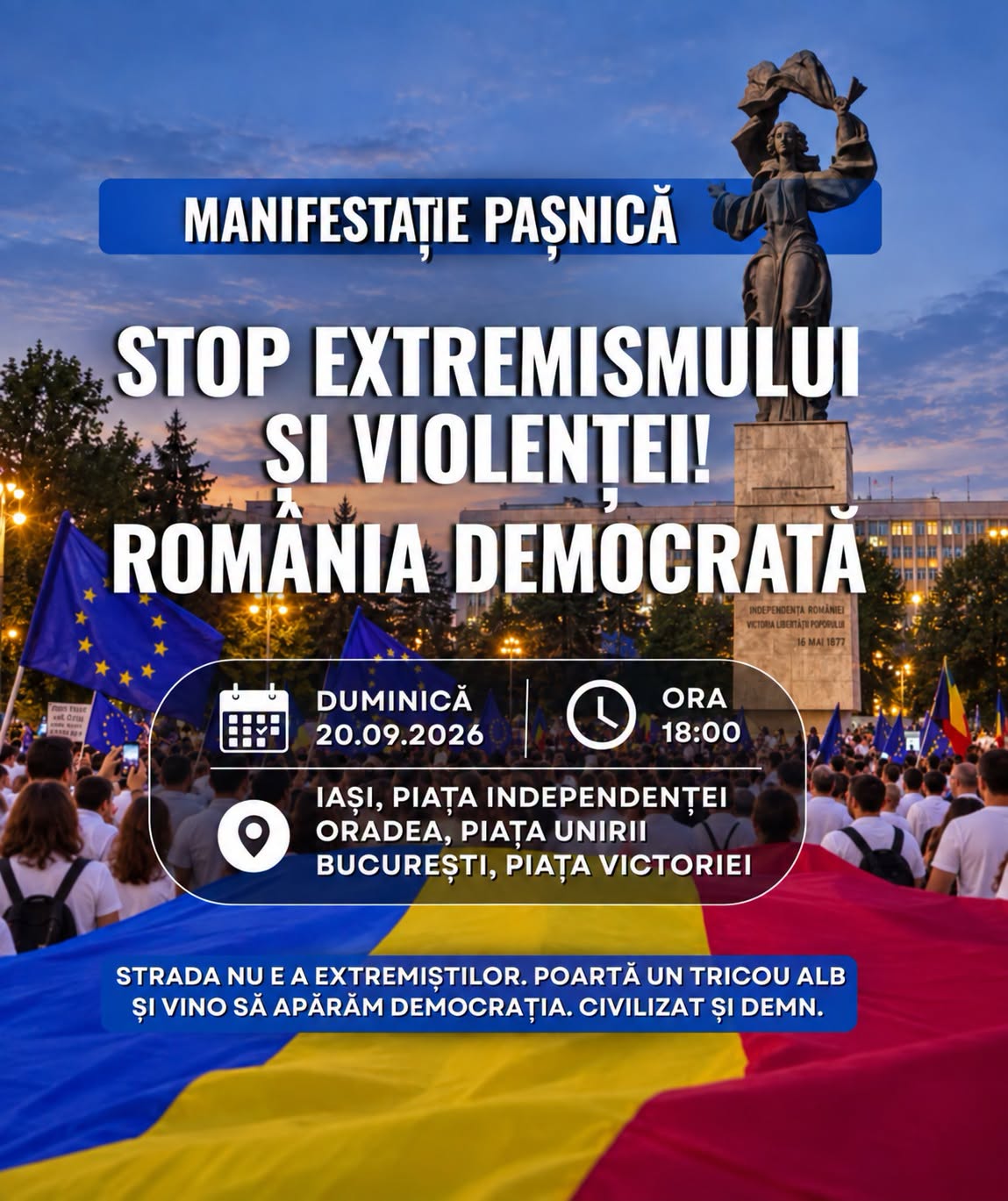 „Pentru ca răul să triumfe, este suficient ca oamenii buni să nu facă nimic.”