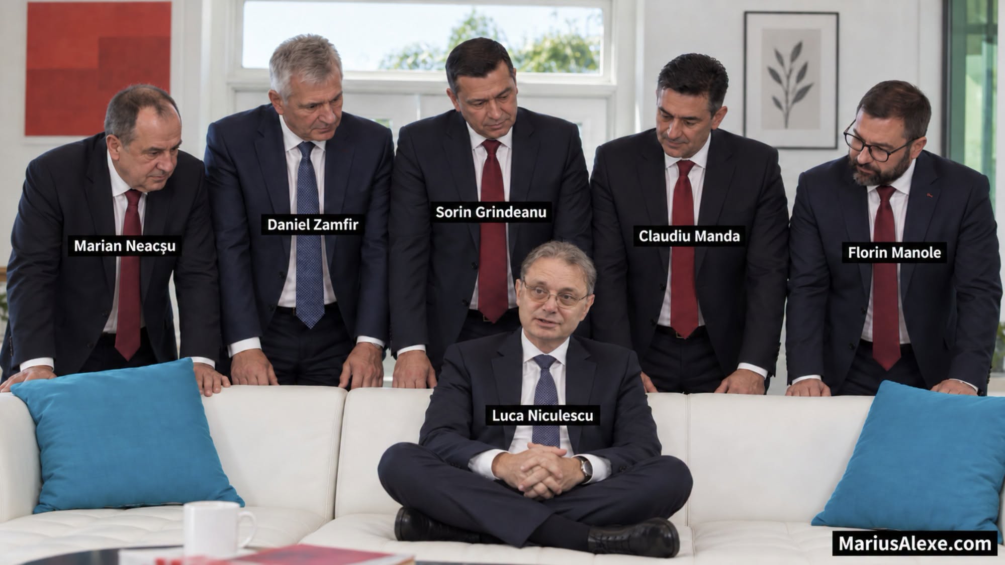 Poza oficiala a noului Guvern